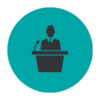 Icono Conferencias y talleres